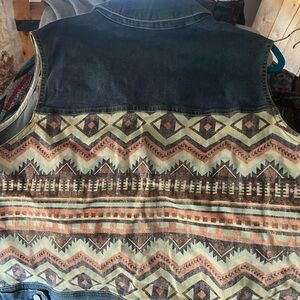 cato aztec vest. nwt